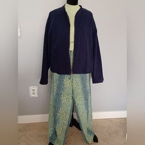 TOMMY BAHAMA women's zip front sweater/jacket